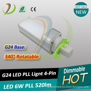 Samsung 5630SMD 4 pin G24 LED PLC Bulb 6w 8w 10w 12w G24 LED light